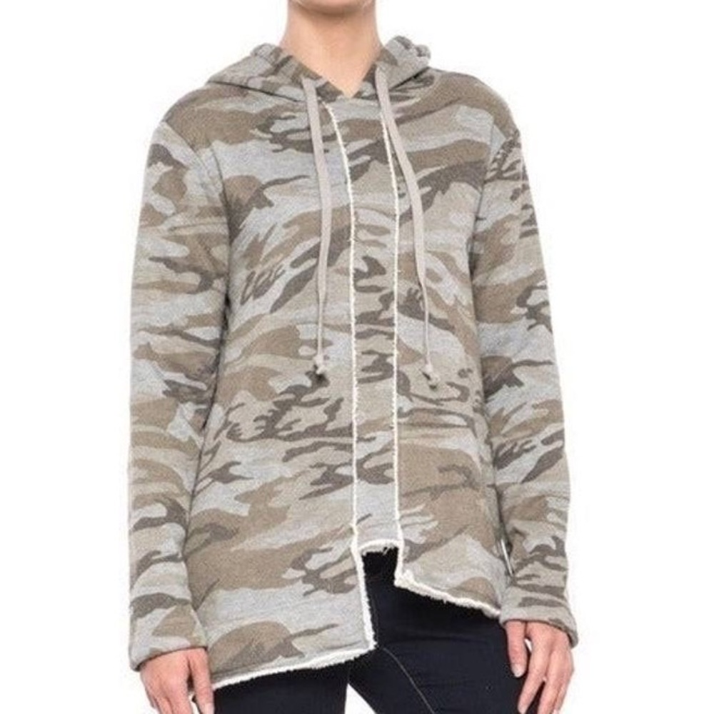 Dylan Sherpa Lined camo sweatshirt